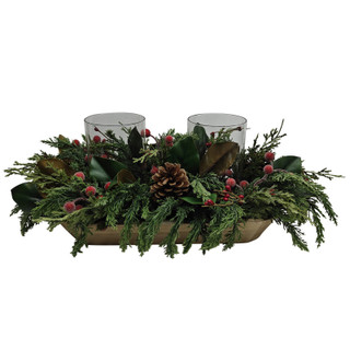 Thumbnail 1: Magical Season Wreath Cup Centerpiece  