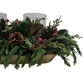 Thumbnail 2: Magical Season Wreath Cup Centerpiece  