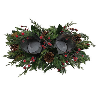 Thumbnail 3: Magical Season Wreath Cup Centerpiece  