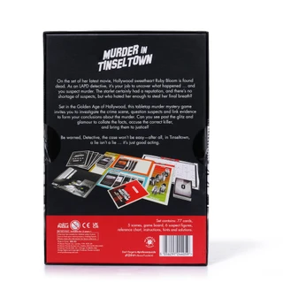 Thumbnail 2: Professor Puzzle Games Murder In Tinsel Town Murder Mystery Game  