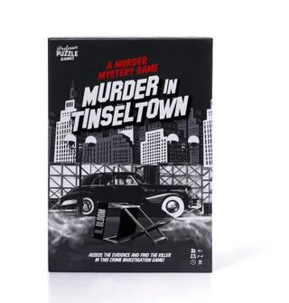 Thumbnail 1: Professor Puzzle Games Murder In Tinsel Town Murder Mystery Game  