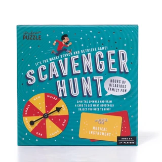 Thumbnail 1: Professor Puzzle Games Scavenger Hunt Search And Retrieve Game  