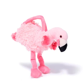 Thumbnail 1: Wishpets  10 In Plush Flamingo Purse  