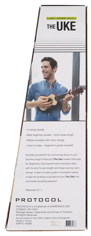 Thumbnail 2: Protocol Beginner's Classic Soprano Ukulele  