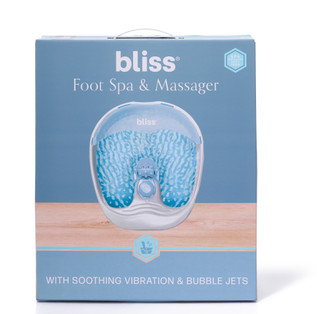 Thumbnail 1: Bliss Foot Spa & Massager w/ Soothing Vibration & Bubble Jets  