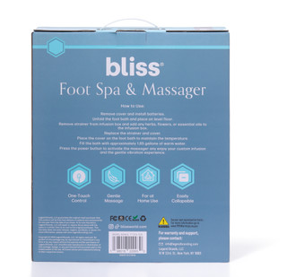 Thumbnail 2: Bliss Foot Spa & Massager w/ Soothing Vibration & Bubble Jets  