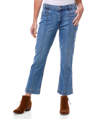 Thumbnail 1: Nautica Women's Demi Bootcut Jeans with Pintuck 