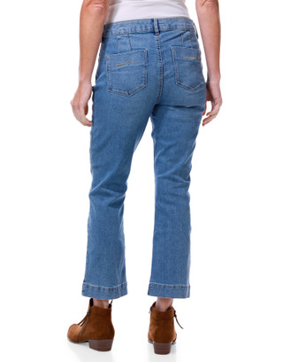 Thumbnail 2: Nautica Women's Demi Bootcut Jeans with Pintuck 