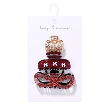 Thumbnail 1: TWIG & ARROW 3 Pk Assorted Claw Clips  