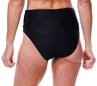 Thumbnail 2: N BY NEXT Women's Solid High Waisted Swim Brief Bottoms  