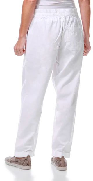 Thumbnail 2: Nautica Women's Solid Cuffed Pull On Utility Pants 