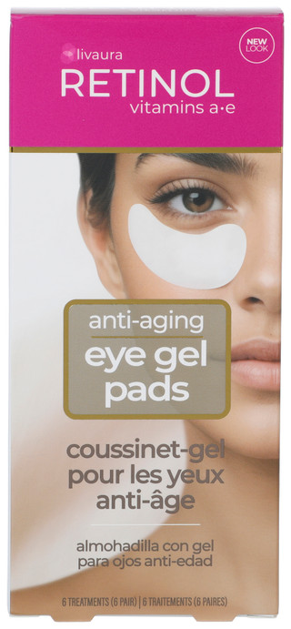 Thumbnail 1: Livaura 6 Pk Anti-Aging Eye Gel Pads  
