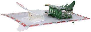 Thumbnail 2: Fantasia Accessories 2 Pc Christmas Tree & Santa Claw Hair Clips 