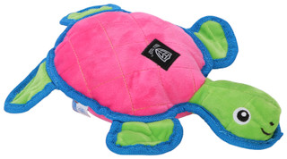 Thumbnail 1: AKC 12 In Muscle Turtle Squeak Dog Toy  