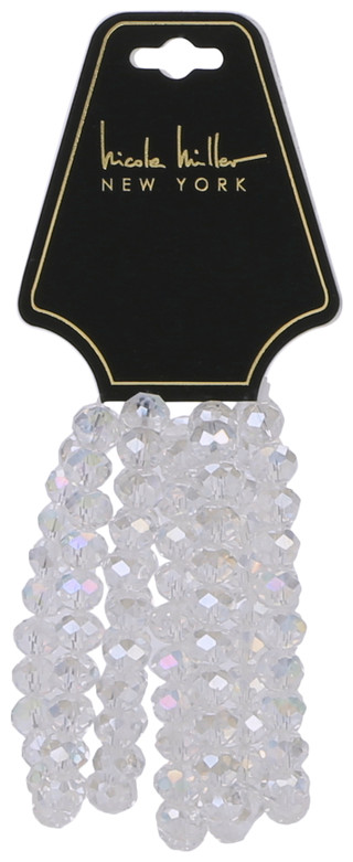 Thumbnail 1: Nicole Miller Women's Beaded Stretch Bracelet  