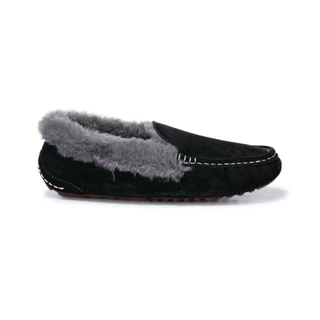 Thumbnail 2: LAMO Women's Suede Fur Lined Aussie Moccasin Slippers  