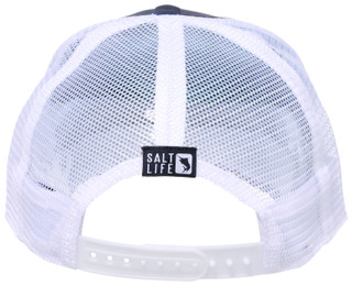 Thumbnail 2: Salt Life Fishing Mesh Snapback Hat  