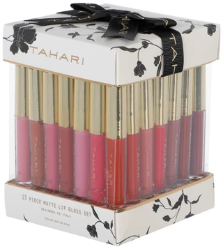 Thumbnail 1: Tahari 15 Pc Matte Lip Gloss Set 