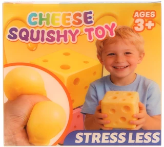 Thumbnail 1: Okk Toys Cheese Squishy Toy  