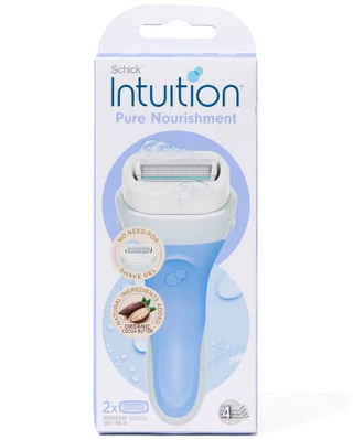 Thumbnail 1: SCHICK 2 Blade Intuition Nourishment Razor Kit 