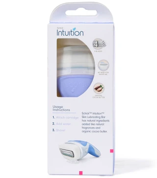 Thumbnail 2: SCHICK 2 Blade Intuition Nourishment Razor Kit 