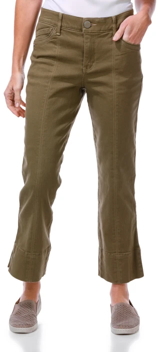 Thumbnail 1: Democracy Women's Ab Solution High Rise Kick Flare Cropped Pants 