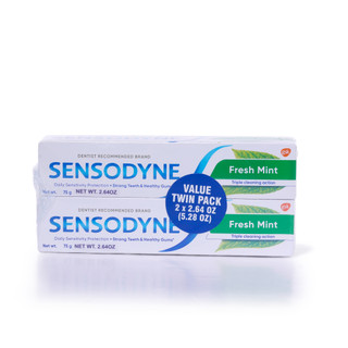 Thumbnail 1: SENSODYNE 2 Pk Fresh Mint Toothpaste 