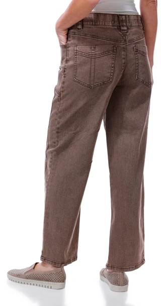 Thumbnail 2: Democracy Women's Ab Solution Relaxed Straight Leg Jeans 