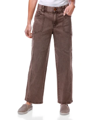 Thumbnail 1: Democracy Women's Ab Solution Relaxed Straight Leg Jeans 