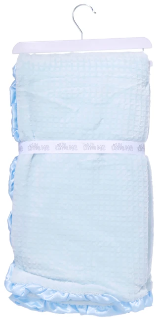 Thumbnail 2: Little Me 30x40 In Its A Boy Reversible Baby Blanket  