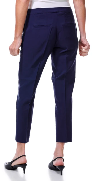Thumbnail 2: Zac & Rachel Women's Petite Tummy Control Slim Ankle Pants 