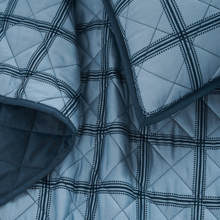 Thumbnail 5: CANNON Cannon Luka Grid Quilt Set 
