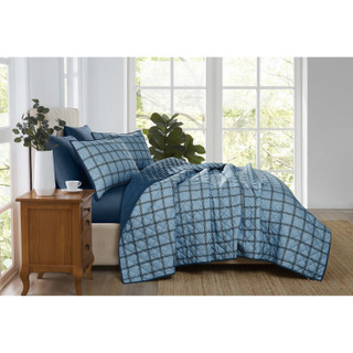Thumbnail 9: CANNON Cannon Luka Grid Quilt Set 