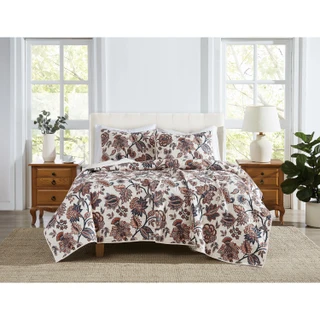 Thumbnail 1: CANNON Cannon Chloe Jacobean Quilt Set 