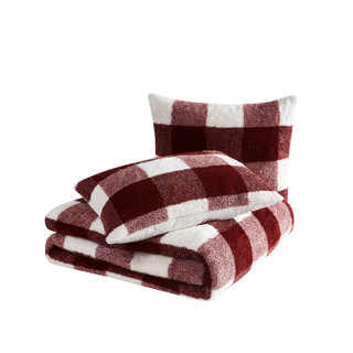 Thumbnail 8: CANNON Cannon Cozy Buffalo Check Comfoter Set 