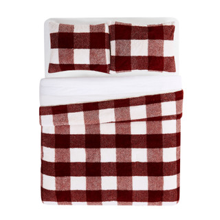 Thumbnail 12: CANNON Cannon Cozy Buffalo Check Comfoter Set 