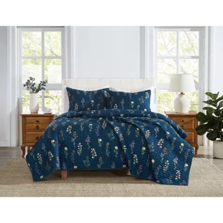 Thumbnail 1: CANNON Cannon Avery Floral Quilt Set 