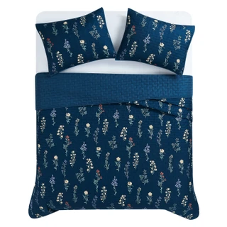 Thumbnail 18: CANNON Cannon Avery Floral Quilt Set 