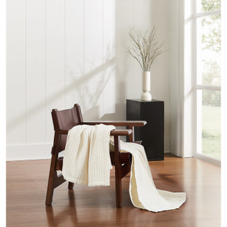 Thumbnail 1: CANNON Cannon Heritage Cotton Waffle Throw Blanket 