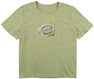 Thumbnail 1: Coral Bay Plus Gameday Embellished & Embroidered Crew Tee 