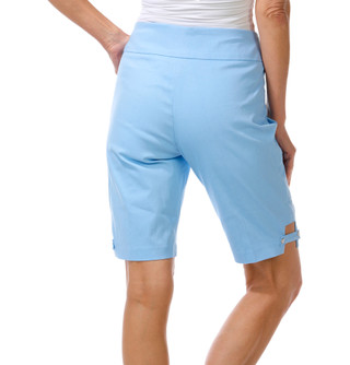 Thumbnail 3: Hearts of Palm Women's Pull-On Bermuda Shorts 