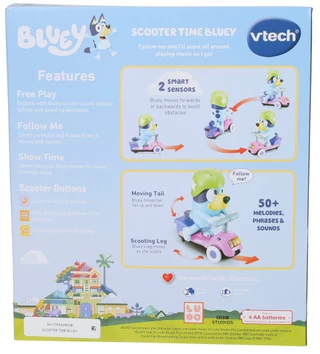 Thumbnail 2: VTech Scooter Time Bluey Toy 
