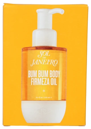 Thumbnail 1: Sol de Janiero 3.4 oz Bum Bum Body Firmeza Oil in Pump Glass Bottle 