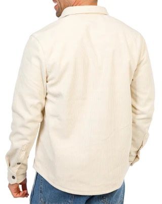 Thumbnail 3: Distortion Men's Corduroy Front Snap Shacket  