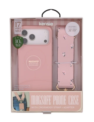 Thumbnail 1: Kensie Magsafe Phone Case with Crossbody Strap & Adapter 