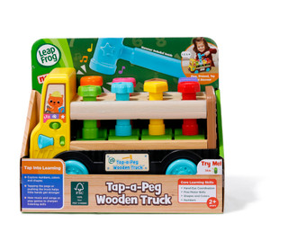 Thumbnail 1: VTech Tap-a-Peg Wooden Truck  