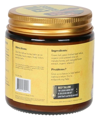 Thumbnail 2: Evil Goods! 6 oz Whipped Tallow Honey Balm 