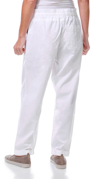 Thumbnail 2: Nautica Women's Solid Cuffed Pull On Utility Pants 