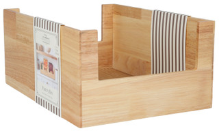 Thumbnail 1: HOMESTEAD Oak Wood Pantry Bin 