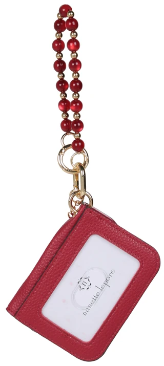 Thumbnail 2: Nanette Lepore Credit Card & ID Holder with Detachable Beaded Bracelet 